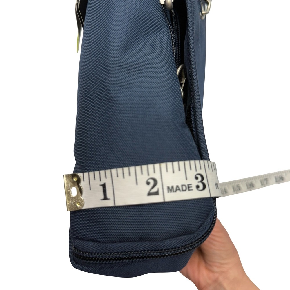 Travelon Classic Anti-Theft Tour Bag Midnight Blue Crossbody RFID 42472 NEW - Picture 11 of 13